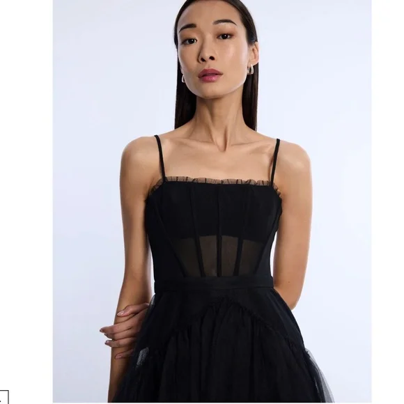 BCGC Ruffle Tulle Gown - Picture 4 of 7